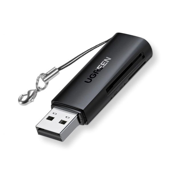 Đầu đọc thẻ SD/TF chuẩn USB 3.0 chính hãng Ugreen 60722 cao cấp