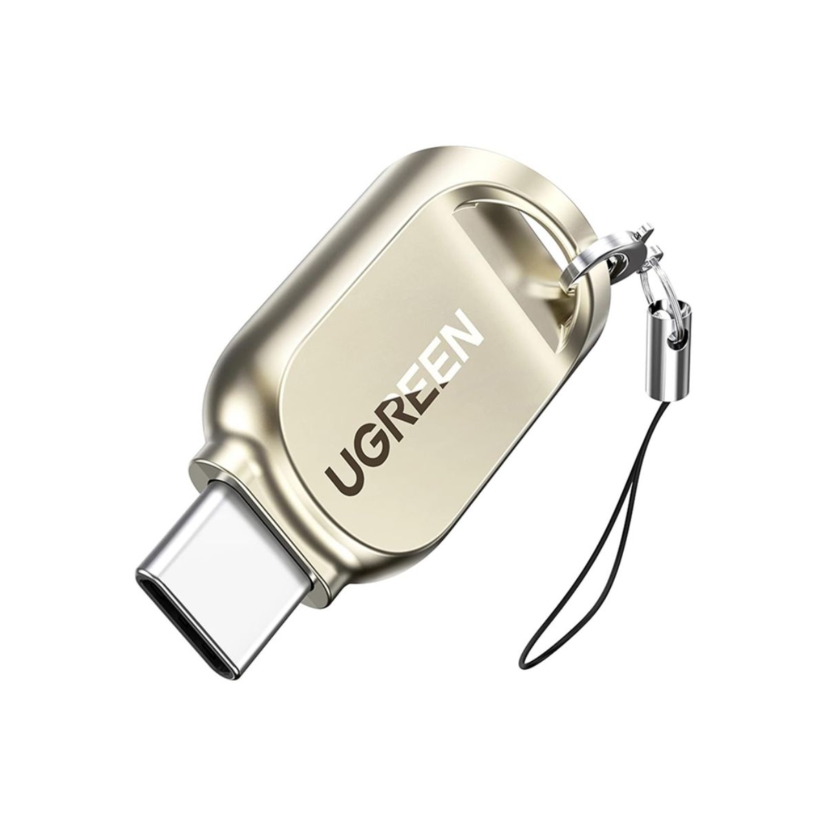 Đầu đọc thẻ nhớ Ugreen 80124 CM331 USB 3.1 to SD/TF 2TB, tốc độ truyền 5Gbps, vỏ hợp kim