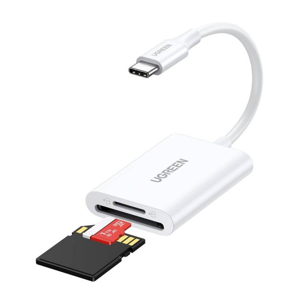 Đầu đọc thẻ SD/TF 4.0 USB Type-C Ugreen 60724