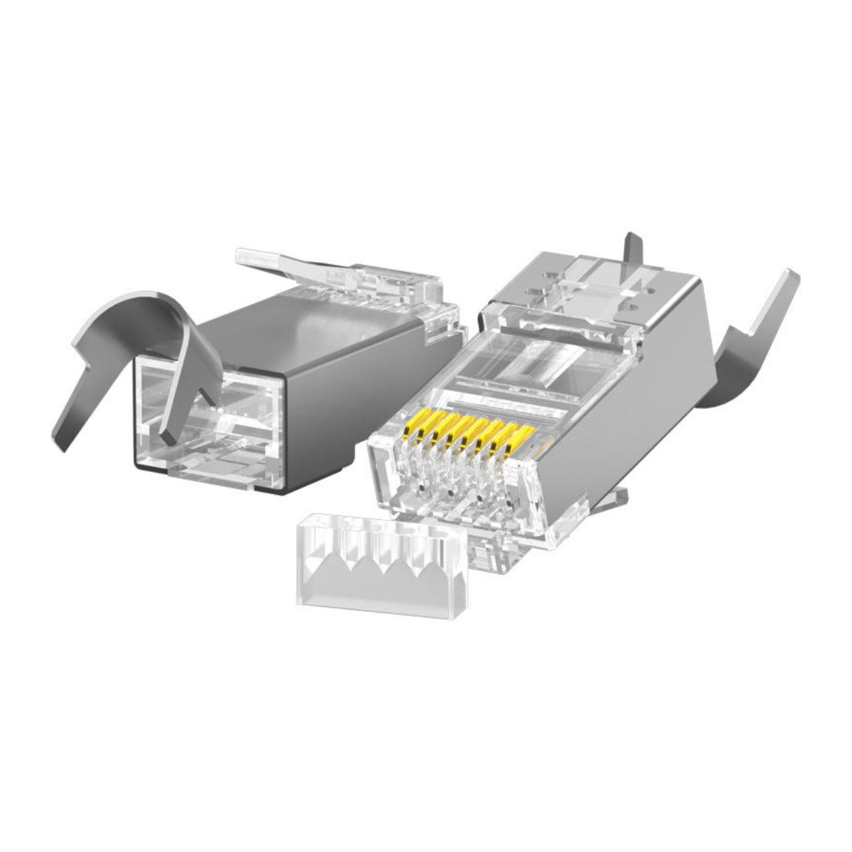 Đầu bấm mạng Cat6 FTP RJ45 Ugreen 20842 Cao cấp (túi/10c)