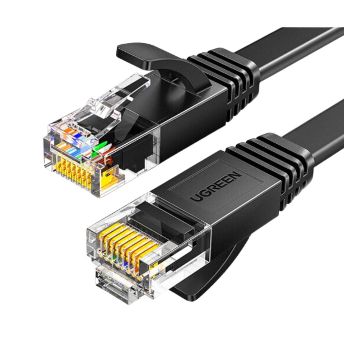 Cáp mạng đúc sẵn Cat6 dẹt dài 0,5m chính hãng Ugreen 50172 cao cấp