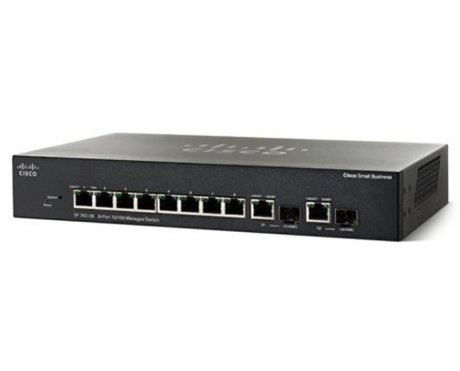 Switch Cisco SRW208G-K9 8-port 10/100 + 2-Port Gigabit Switch