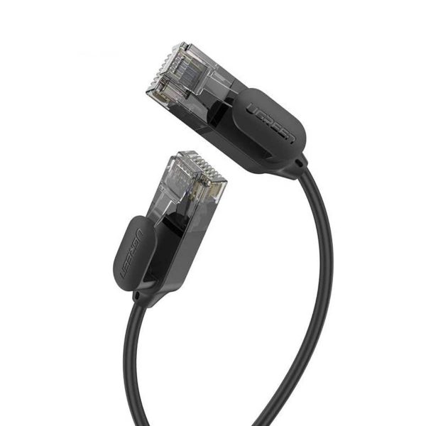 Cáp mạng đúc sẵn Slim Cat6a 10Gbps 500MHz dài 10m Ugreen 70656 cao cấp