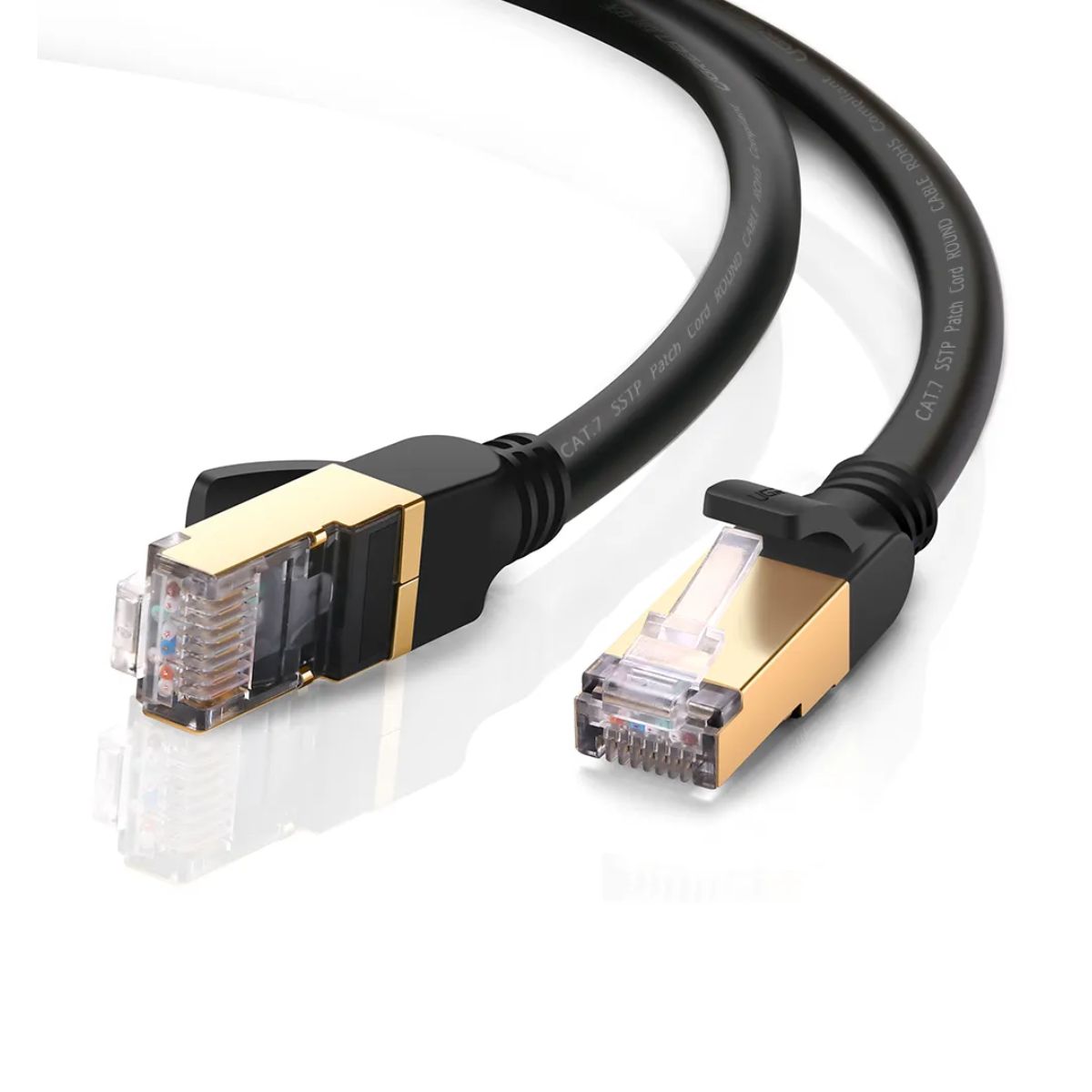 Cáp mạng đúc sẵn Cat7 dài 1m tròn chính hãng Ugreen 11268