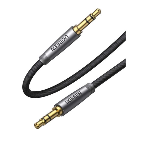 Cáp 3M 3.5mm Male to Male Copper Case Braid Brown Ugreen 10116