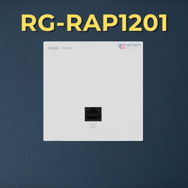 Bộ phát Wifi âm tường RUIJIE RG-RAP1201, Wi-Fi 5,  867Mbps at 5GHz