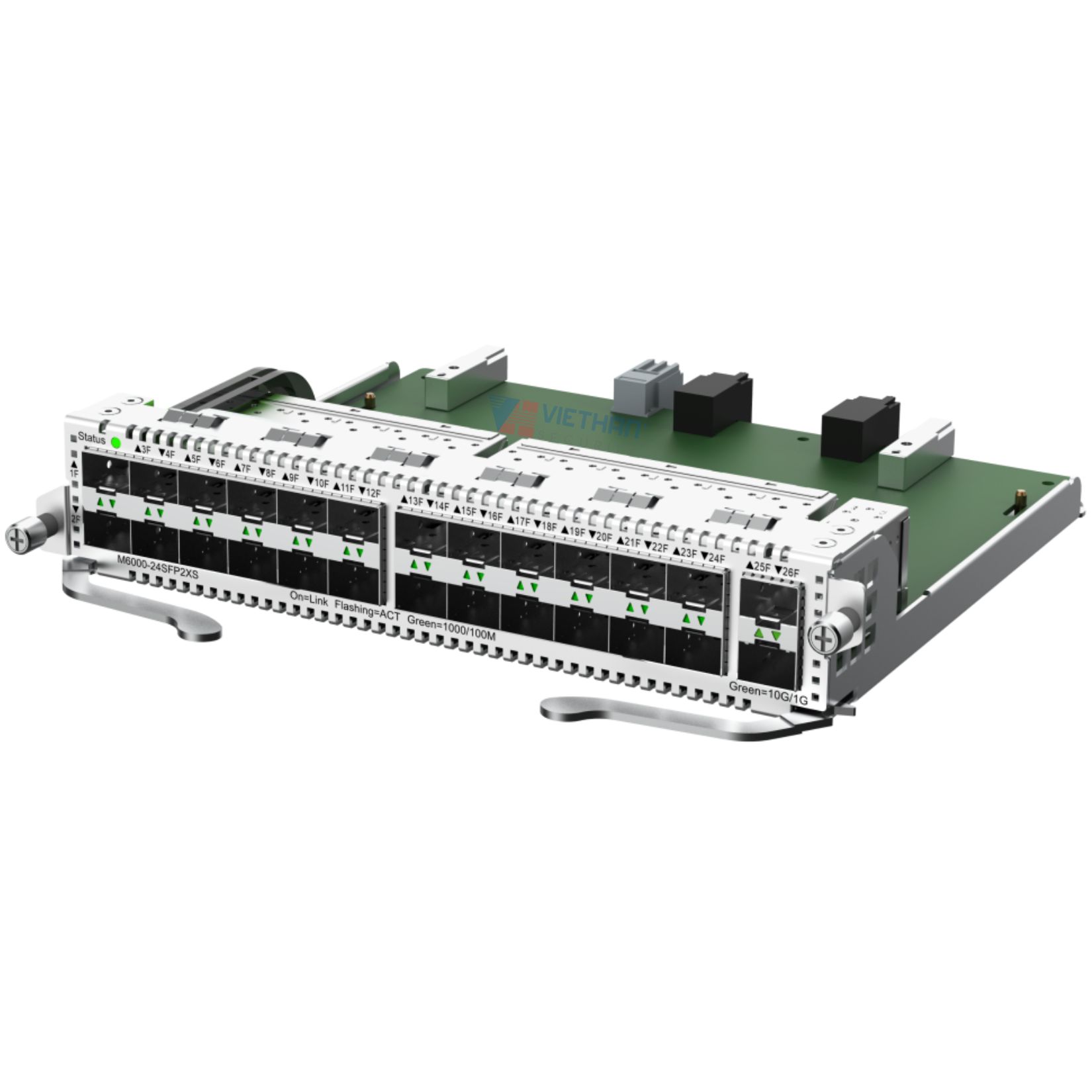 Bộ Module Switch Ruijie M6000-24SFP2XS, 24-Port GE SFP, 2-port 10G SFP+