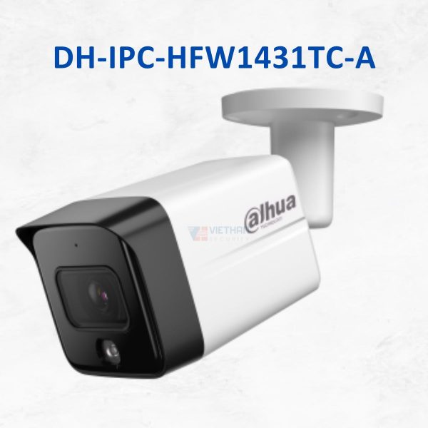 Camera IP Entry 4MP DAHUA DH-IPC-HFW1431TC-A, Phát hiện con người, tích hợp mic.