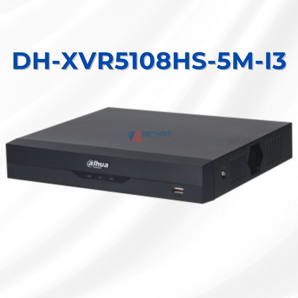 Đầu ghi hình Camera HDCV1 8 kênh Dahua DH-XVR5108HS-5M-I3, băng thông 64 Mbps, 5MP, nén AI-Coding