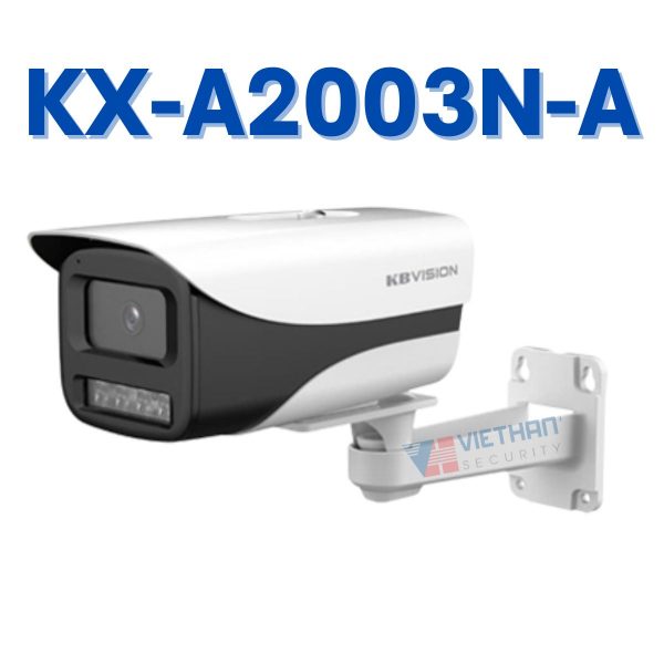Camera IP Hồng ngoại KBVISION KX-A2003N-A 2.0 Megapixel, IR 30m, Onvif, IP67