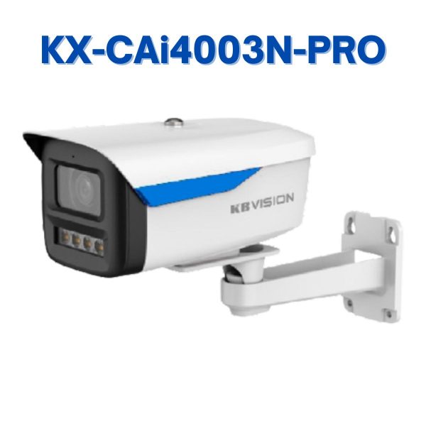 Camera IP  KBVISION KX-CAi4003N-PRO 4.0 Megapixel, Công nghệ AI, Mic, Đèn LED