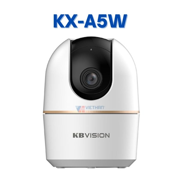 Camera Wifi quay quét KBVISION KX-A5W 5MP, Hồng ngoại 10m,Đàm thoại 2 chiều, Smart tracking