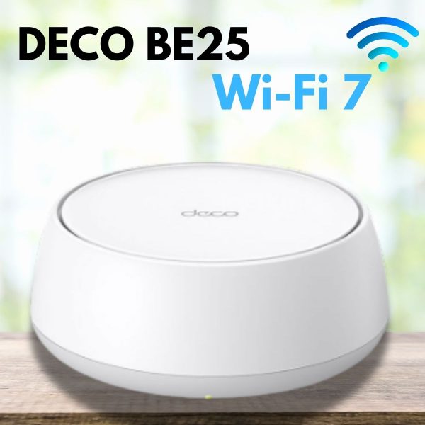 Hệ thống Mesh Wifi 7 BE5000 Deco BE25 , Tốc độ cao, Phủ sóng toàn diện