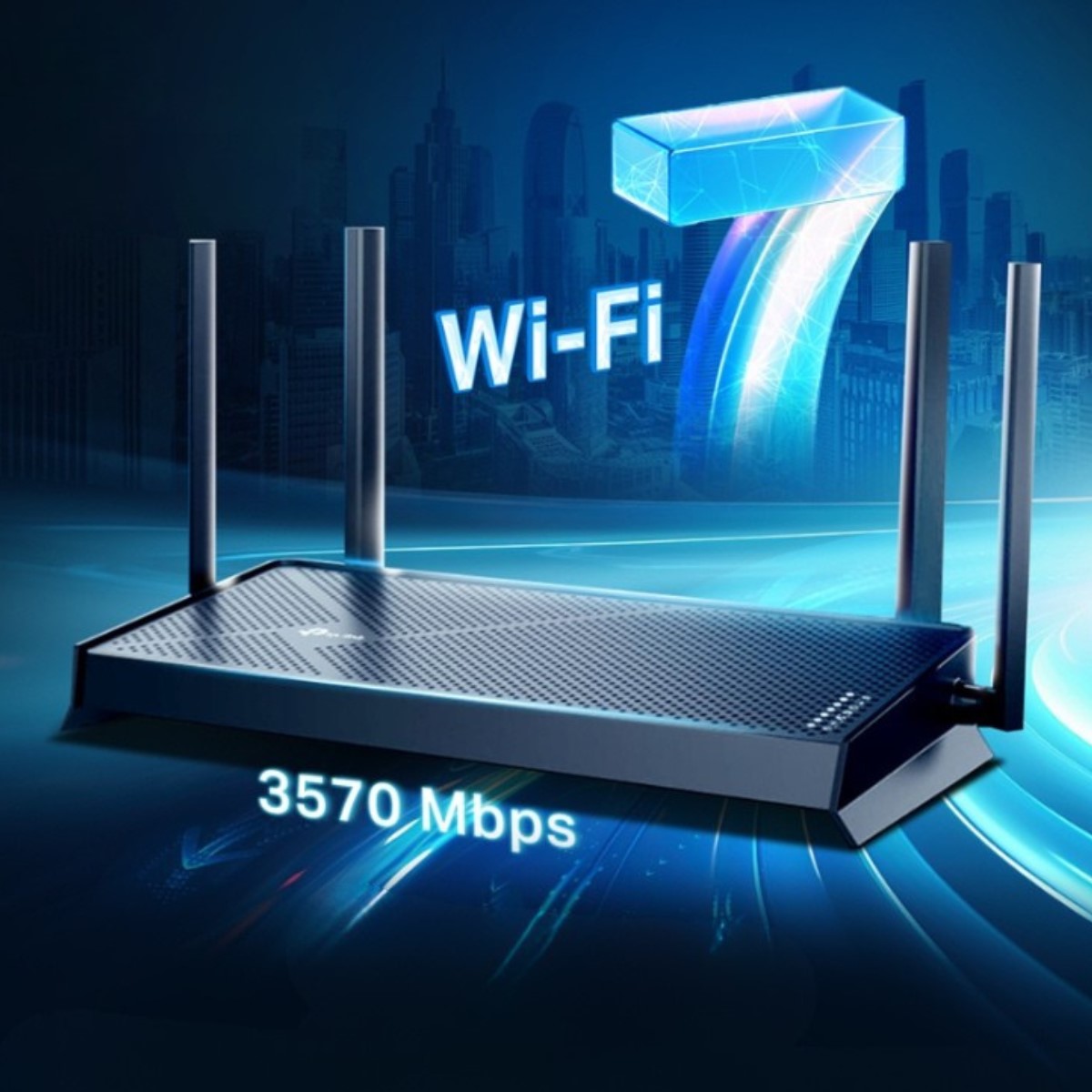 Bộ Phát mạng Roter Wi-Fi 7 Archer BE230 Băng tần kép 3600, Phủ sóng liền mạch, Cài đặt và quản lý dễ dàng