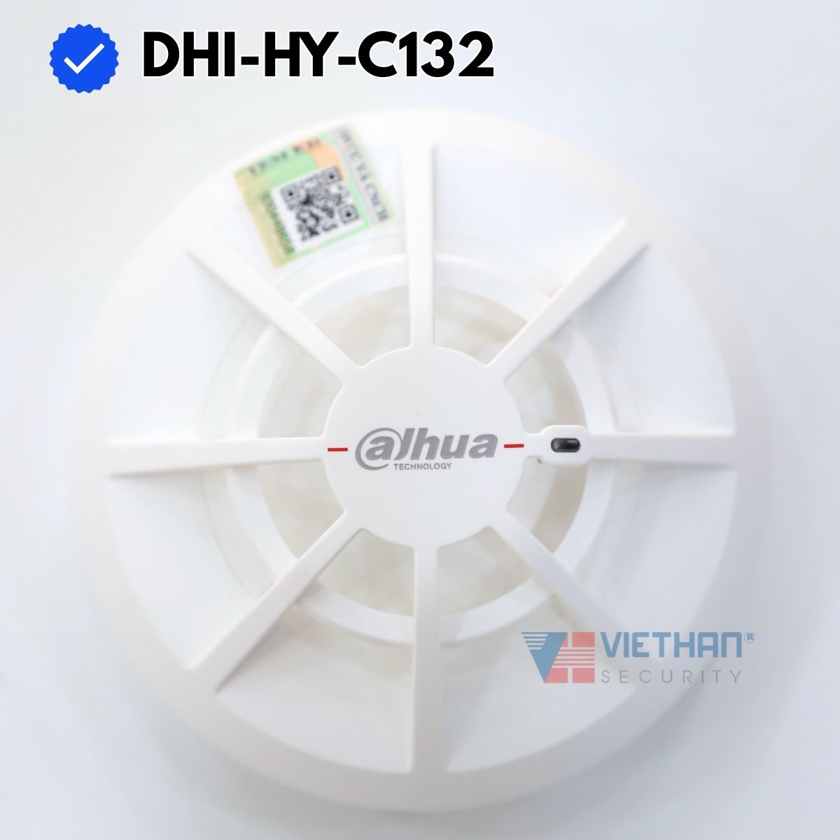 Đầu báo nhiệt Dahua DHI-HY-C132, Cảm biến nhiệt độ hiện đại, Thiết kế nhỏ gọn