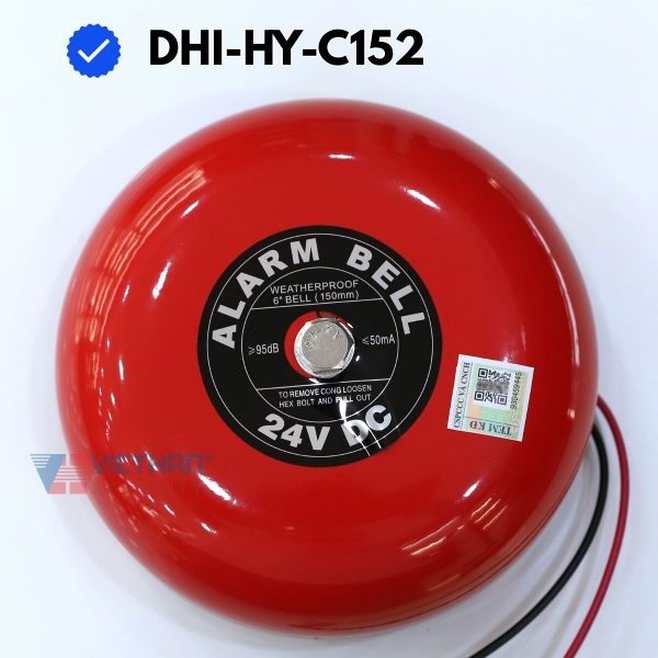 Chuông báo cháy Dahua DHI-HY-C152, Âm thanh to, Cảnh báo nhanh chóng