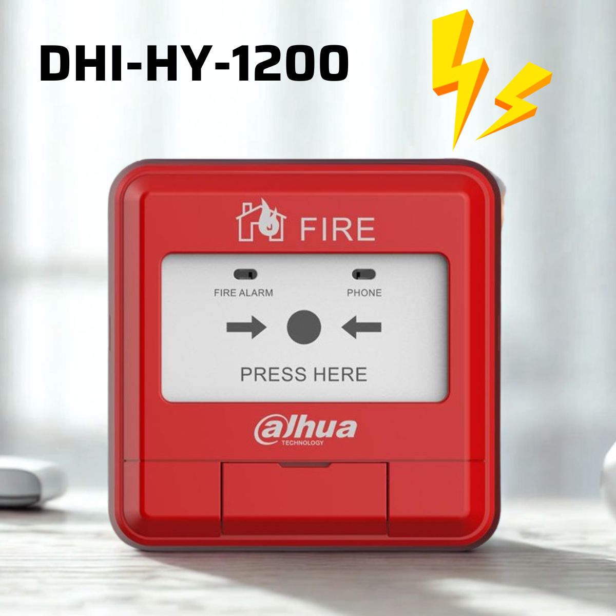 Nút nhấn địa chỉ Dahua DHI-HY-1200, Độ nhạy cao, Phản hồi nhanh chóng