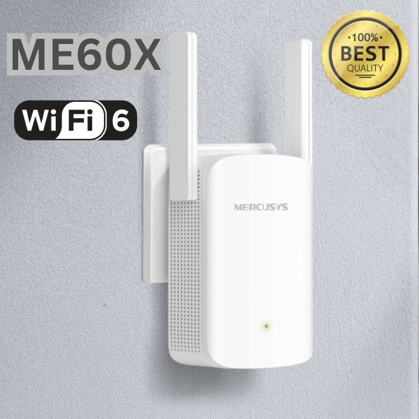 Bộ mở rộng sóng Wi-Fi 6 AX1500 Mercusys ME60X, Công Nghệ Beamforming, Vùng phủ rộng lớn