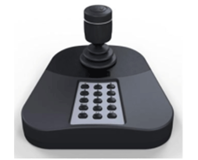 Bàn điều khiển HDS-1005KI điều khiển camera IP Speed Dome qua cổng USB.