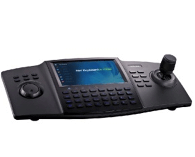 Bàn điều khiển DS-1100KI điều khiển camera IP Speed Dome qua cổng USB.