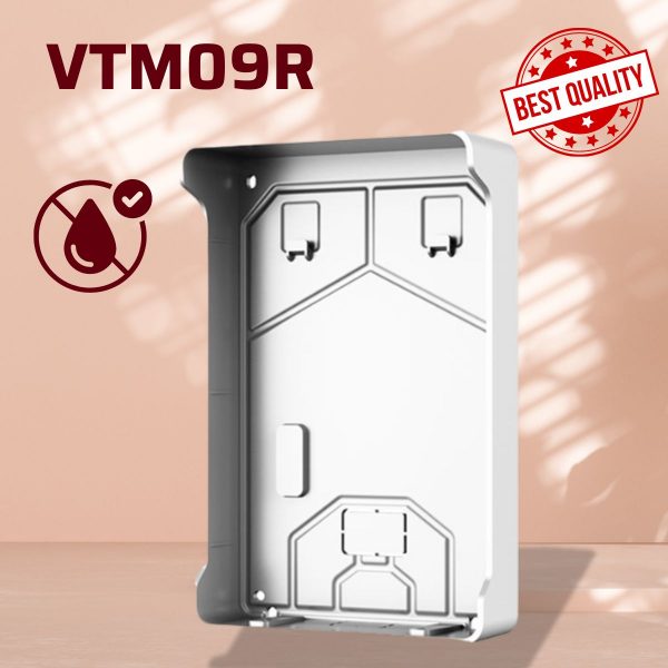 Nắp che mưa cho Camera chuông cửa Wifi Dahua VTM09R, Dùng cho nút nhấn chuông cửa VTO2211G-WP, Chất liệu nhựa chuẩn IP65