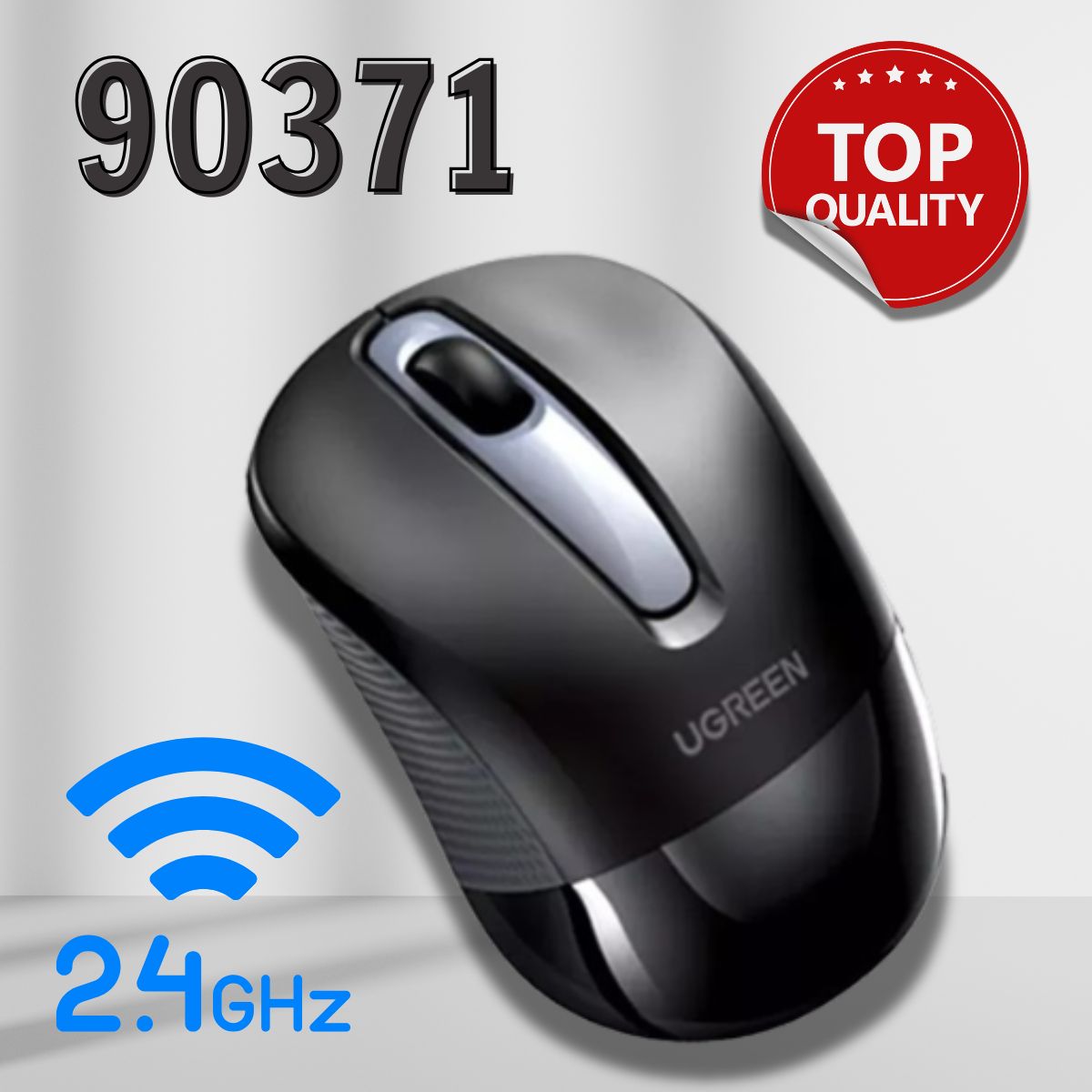 Chuột không dây 2.4Ghz Silent 2400DPI Ugreen 90371 cao cấp