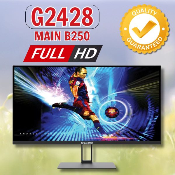 Vỏ máy tính liền màn Great Wall G2428 - Main B250 - Màn hình 23.8" FHD, mã GAB4, Không kèm CPU, RAM, SSD