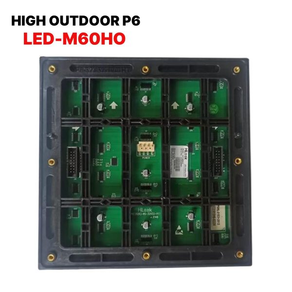Module màn hình Led High Outdoor P6 Hikvision LED-M60HO Độ phân giải 32 x 32, Mật độ điểm ảnh 27777 điểm/m²