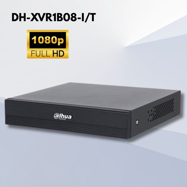 Đầu ghi hình 8 kênh Dahua DH-XVR1B08-I/T 1 ổ cứng tối đa 6TB, 2 cổng usb 2.0, 1 cổng mạng RJ45, Độ phân giải 1080P/720P@25/30 fps