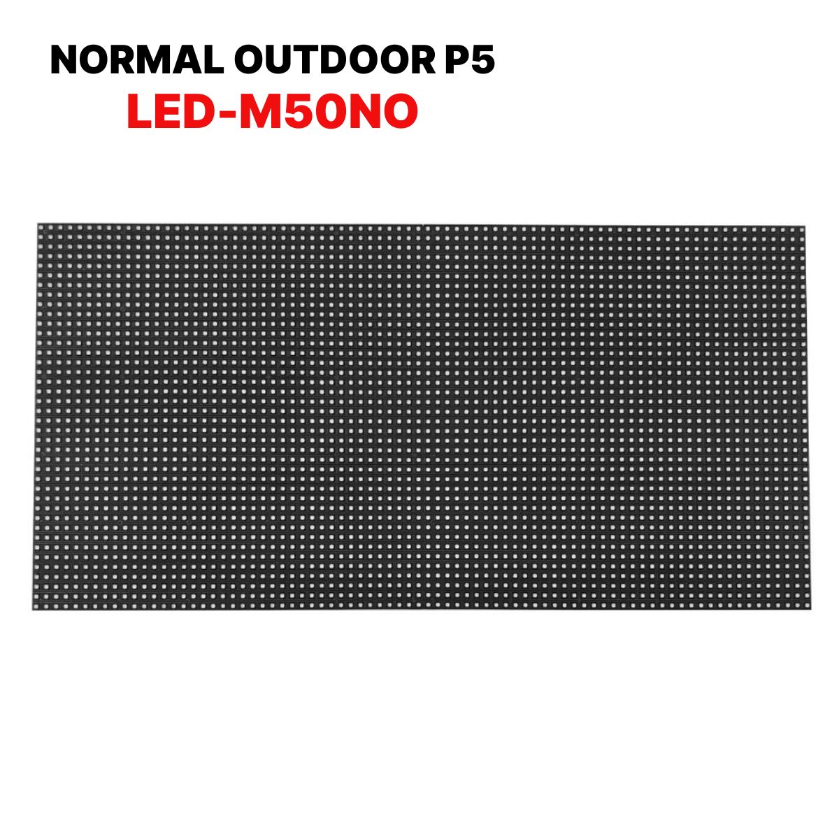 Module màn hình Led Normal Outdoor P5 Hikvision LED-M50NO, Công nghệ LED SMD, Độ phân giải 64×32