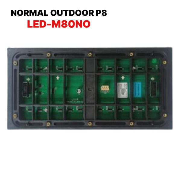 Tấm LED hiển thị Normal Outdoor P8 Hikvision LED-M80NO Độ sáng 4500 nits, Độ phân giải 40×20, IP65