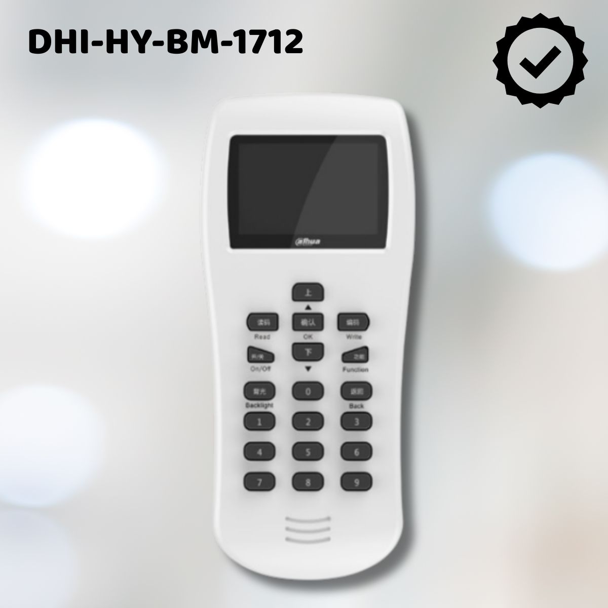 Bộ cài địa chỉ cầm tay Dahua Wisualarm DHI-HY-BM-1712 Hỗ trợ cài đặt địa chỉ cho đầu báo, mô đun, nút nhấn...