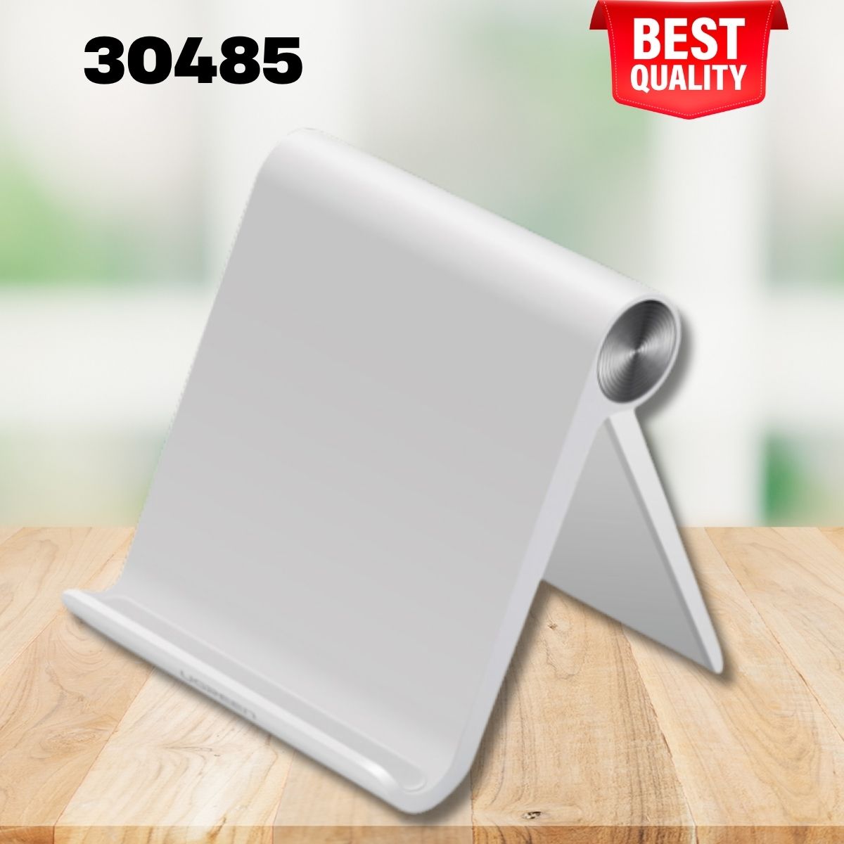 Giá đỡ máy tính bảng để bàn Ugreen 30485 LP115 Màu trắng, Chống trượt, ABS cao cấp