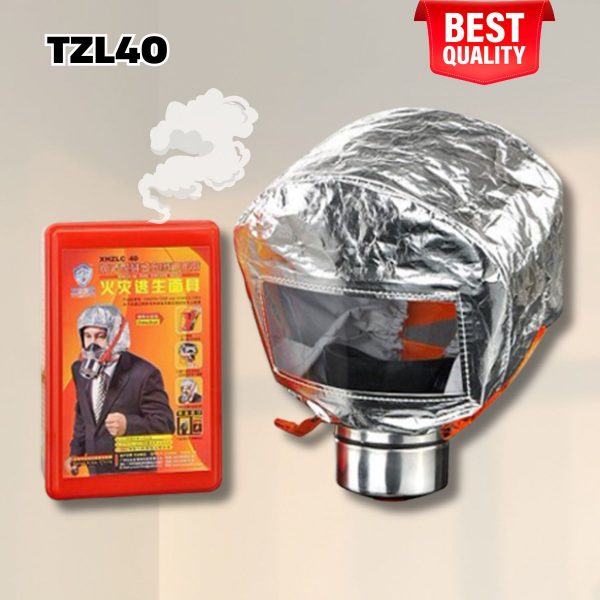 Mặt nạ phòng độc thoát hiểm TZL40 Chống ngạt, khí độc khi có cháy nổ