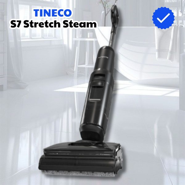 Máy hút bụi lau sàn hơi nước nóng Tineco S7 Stretch Steam Lực hút 22.000Pa, Hút- lau - khử khuẩn 3 trong 1