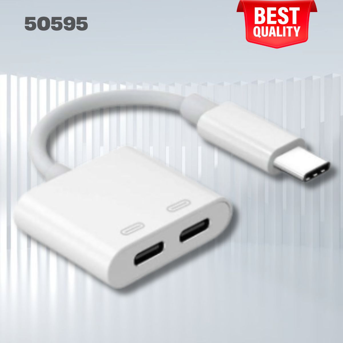 Bộ mở rộng Type-C Ugreen 50595 Hỗ trợ xuất âm thanh Hifi , sạc nhanh dòng 3A