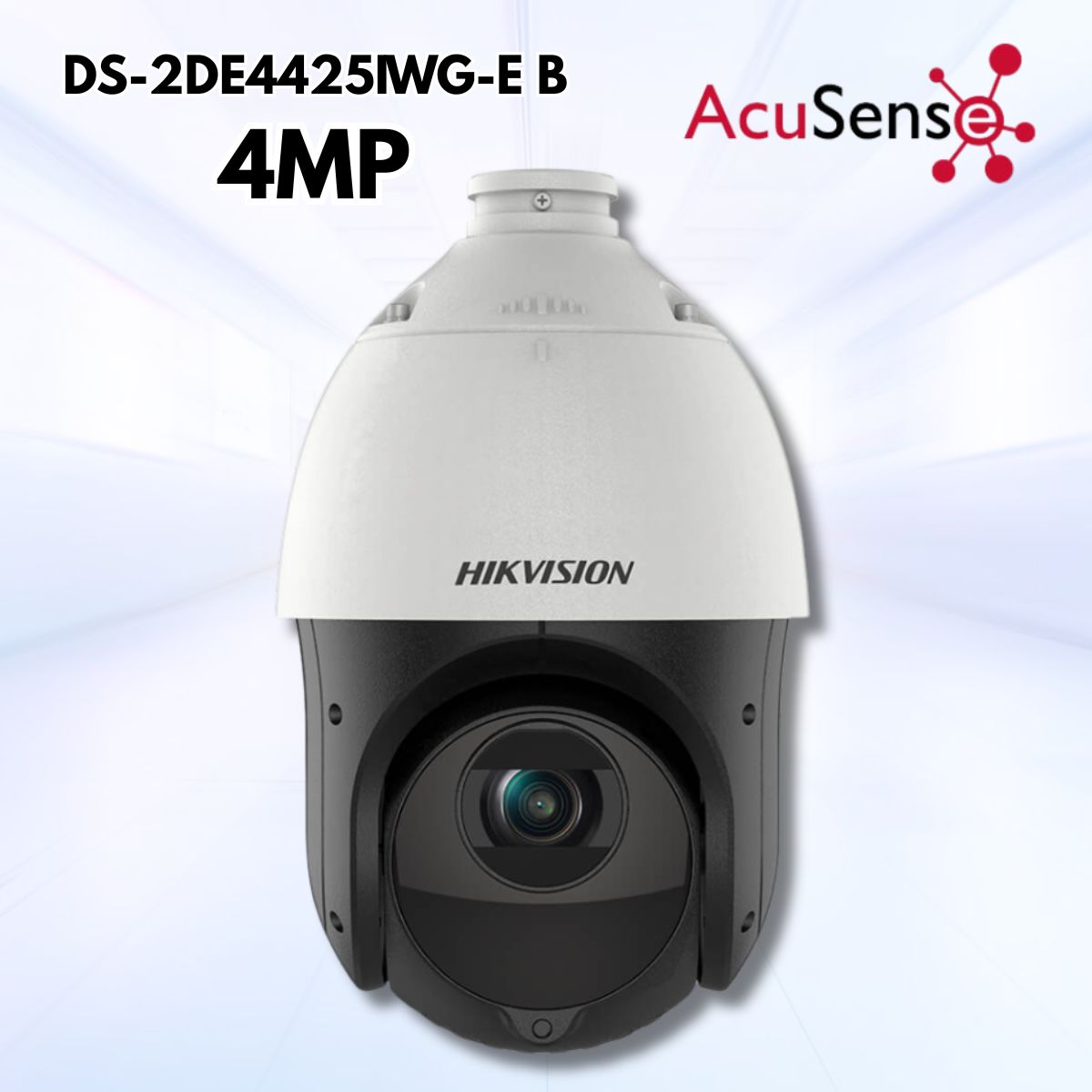 Camera Speed Dome AI Hikvision DS-2DE4425IWG-E B 4MP Nhận diện người/xe & Khuôn mặt, 25x Zoom, IR 100m, IP67