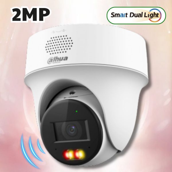 Camera Wifi  Dahua DH-IPC-PT1239H-PV 2MP, PT,  Đèn kép 30m, Phát hiện người & Phương tiện, Đàm thoại 2 chiều