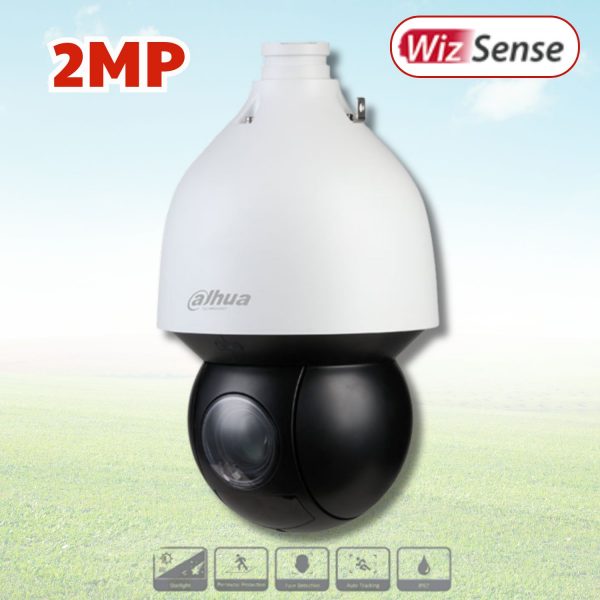 Camera Speed Dome Dahua DH-SD5A245GB-HNR 2MP,  NVR AI WizSense,  Hồng ngoại 150m, Nhận diện khuôn mặt, Zoom 45X, Hỗ trợ PoE, P67 IK10