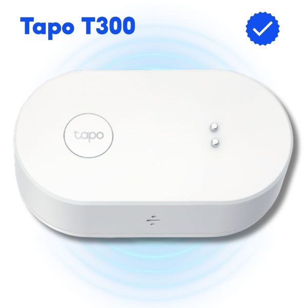 Cảm biến rò rỉ nước Tapo T300, 6 đầu dò siêu nhạy, Chuông báo 90dB, Chuẩn IP67, 2 pin AAA
