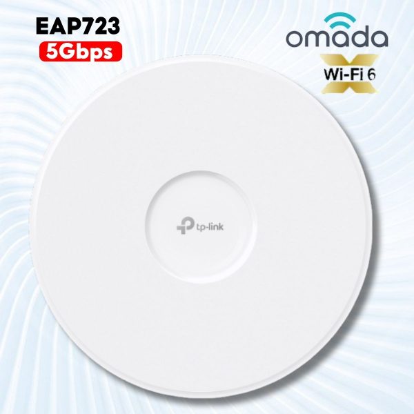 Bộ Phát Wifi 6 Băng tần kép TP-Link Omada EAP610 (AX1800), Tốc độ 1201Mpbs, MU-MIMO, Hỗ trợ công nghệ Beamforming