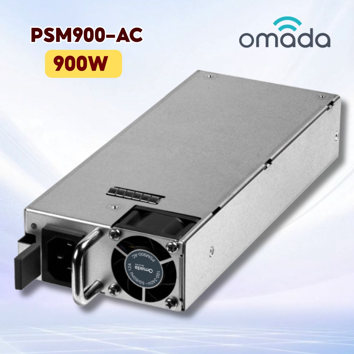 Bộ Nguồn Switch PoE 900W TP-Link PSM900-AC - Dùng cho SG6654XHP, SG6428XHP, Đầu ra 53.5VDC, Vỏ thép có quạt