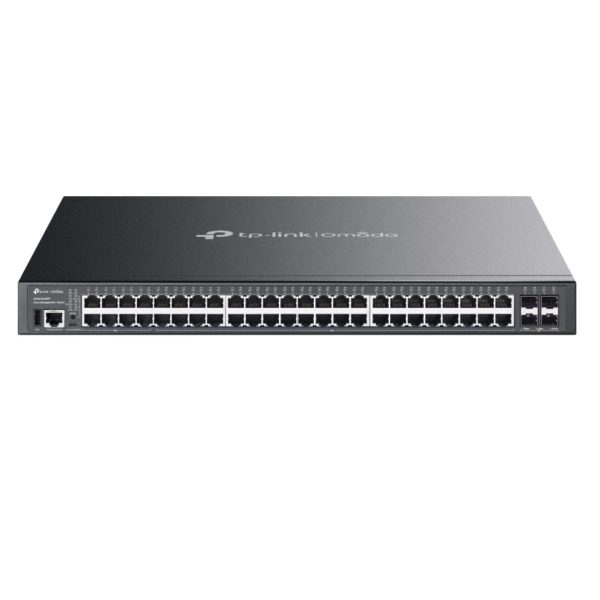 Switch L3 TP-Link Omada SG5452XMP 48 cổng RJ45 Gigabit PoE 770W  Hỗ trợ OSPF, ERPS, Quản lý Cloud Omada SDN