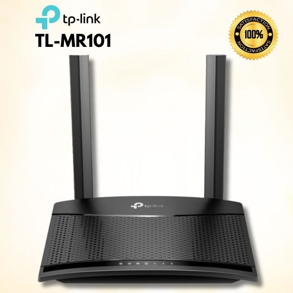 Router 4G LTE Chuẩn N TP-Link TL-MR101 Tốc độ 300 Mbps, Hai Ăng-ten, 1× LAN, 1× WAN/LAN Fast Ethernet, Kết nối lên đến 32 thiết bị