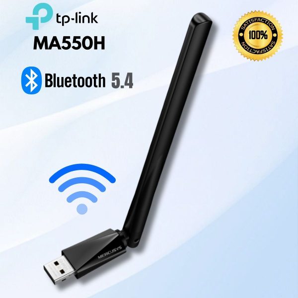 USB Bluetooth 5.4 Tầm Xa TP-Link MA550H: Kết Nối 7 Thiết bị cùng lúc, Phủ sóng rộng, Chống nhiễu