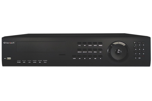 Đầu ghi Vantech VPH-16763TVI 16 kênh HD 1080P, 7 sata max 21TB, eSATA, HDMI/VGA/BNC, P2P, Push Video