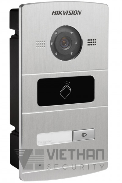 Camera chuông cửa HIKVISION DS-KV8102-IM 1.3 Megapixel, tích hợp hồng ngoại, Alarm, RS485, vỏ hợp kim nhôm