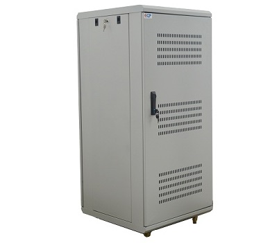 Tủ rack mạng 27U-D600 ECP-27U600-C Rack cabinet cửa trước gắn kính, cửa sau đục lỗ