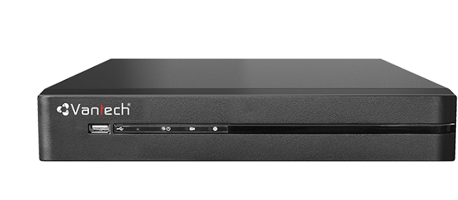 Đầu ghi hình Vantech VP-1664H265+ 16 kênh HD 5MP, 2 SATA, All in one