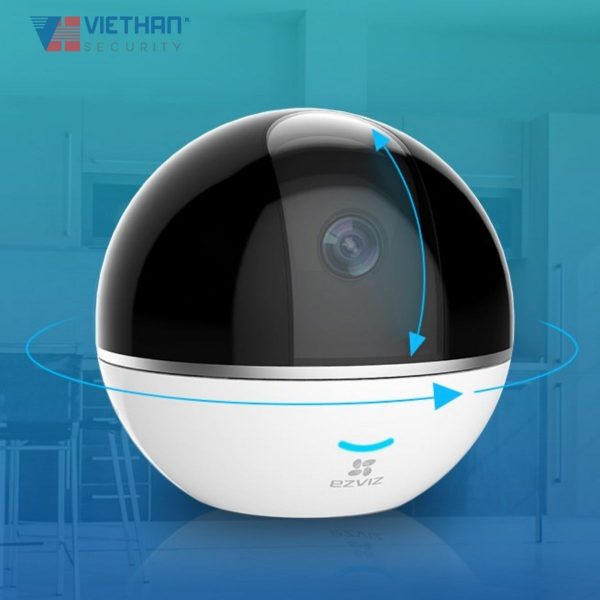 Camera IP Wifi EZVIZ CS-CV248 (C6T) 2.0 Megapixel, F4mm, Hồng ngoại 10m, MicroSD, âm thanh 2 chiều, phát hiện chuyển động, theo dõi chuyển động